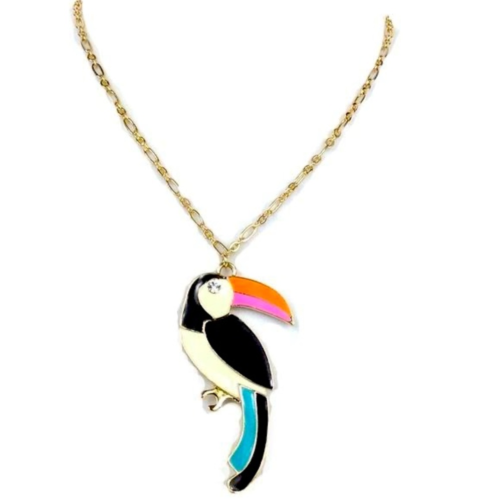 KATE SPADE • FOR THE BIRDS • TOUCAN PENDANT
